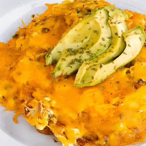 Bacon Cheddar Scramble.