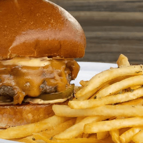 The Rusty Pot Burger.